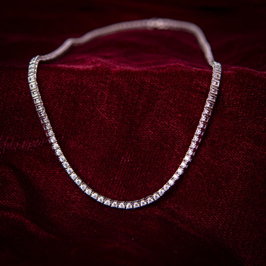 CHANNEL SETTING NECKLACE