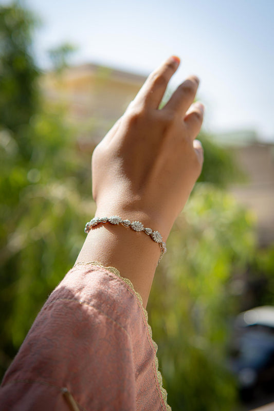 OVAL CUBIC BRACELET